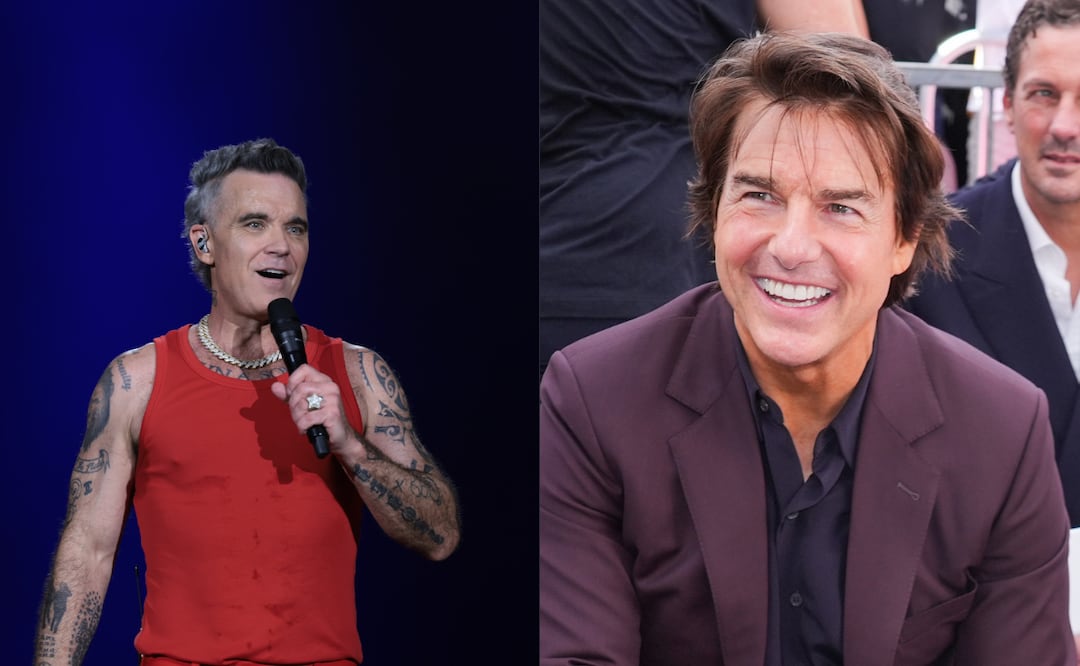 Tom Cruise, Robbie Williams y más: quiénes participarán en la espectacular clausura del Mundial 2026. Foto: EFE/Luis Tejido y AP Photo/Chris Pizzello.