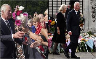 Reina Isabel II. Llega el rey Carlos III al Palacio de Buckingham
