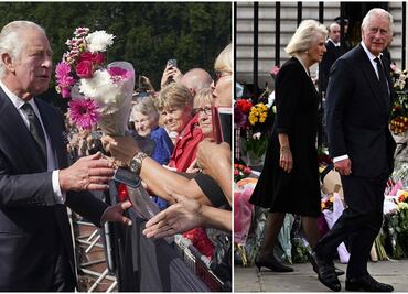 Reina Isabel II. Llega el rey Carlos III al Palacio de Buckingham