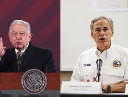 AMLO califica a gobernador de Texas, Greg Abbott, como "señor de malas entrañas"