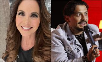 La mirada de Nodal a Lucero que encendió las redes: "Angelita ven por tu alma enamorada"