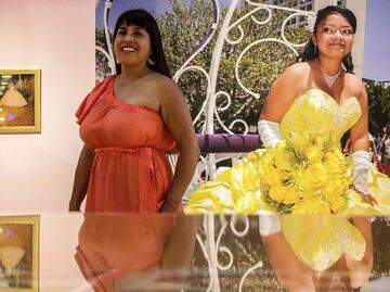 Artista retrata vida de migrantes en EU a través de quinceañeras