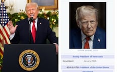 Trump publica imagen falsa que lo muestra como “presidente interino de Venezuela”