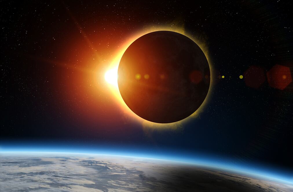Eclipse total solar de 2024. ¿Cuántos días faltan para que ocurra el Mayor Eclipse de América que se verá en México? Foto: iStock/buradaki