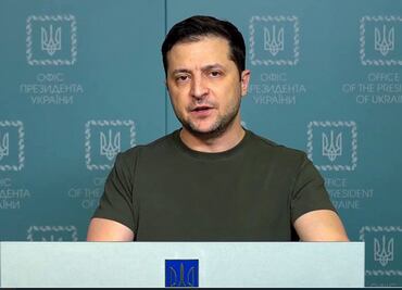 Zelenski llama a vetar a Rusia de "todos los puertos" y "aeropuertos del mundo"