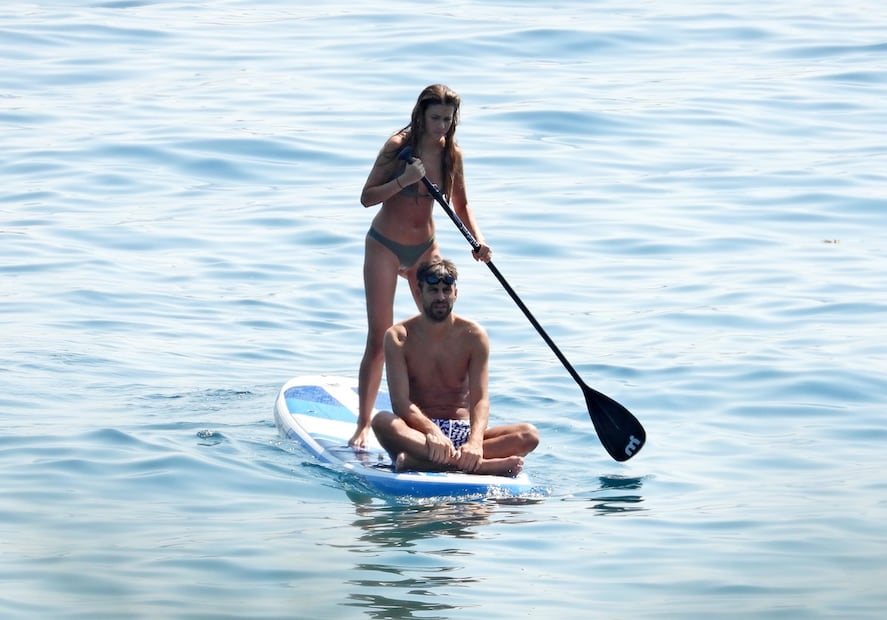 PREMIUM EXC Gerard Piqué, Clara Chia Marti/ Splash News/The Grosby Group