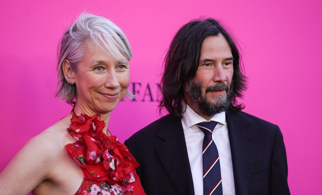 Alexandra Grant, la mujer que conquistó el corazón de Keanu Reeves. Foto: EFE