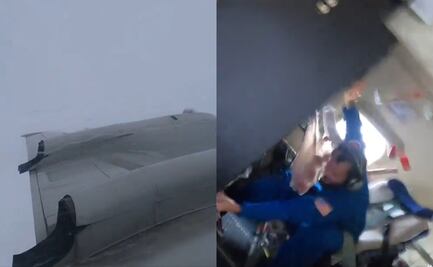 Milton. Avión 'cazahuracanes' de EU capta en VIDEO fuerte turbulencia causada por el huracán