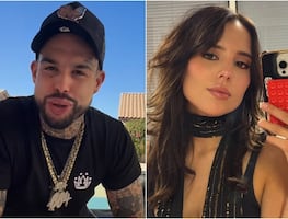 Emiliano Aguilar desmiente rumor de drogas sobre Majo Aguilar y aclara: “El que fuma soy yo”