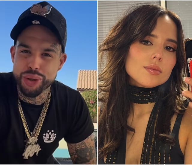 Emiliano Aguilar desmiente rumor de drogas sobre Majo Aguilar y aclara: “El que fuma soy yo”