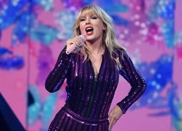 Taylor Swift presume silueta con bodysuit en concierto de Amazon