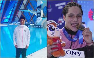 "Desde chiquito he querido ganarles a los chinos": Osmar Olvera ya soñaba con el oro en clavados