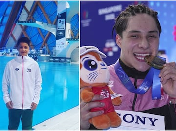 "Desde chiquito he querido ganarles a los chinos": Osmar Olvera ya soñaba con el oro en clavados