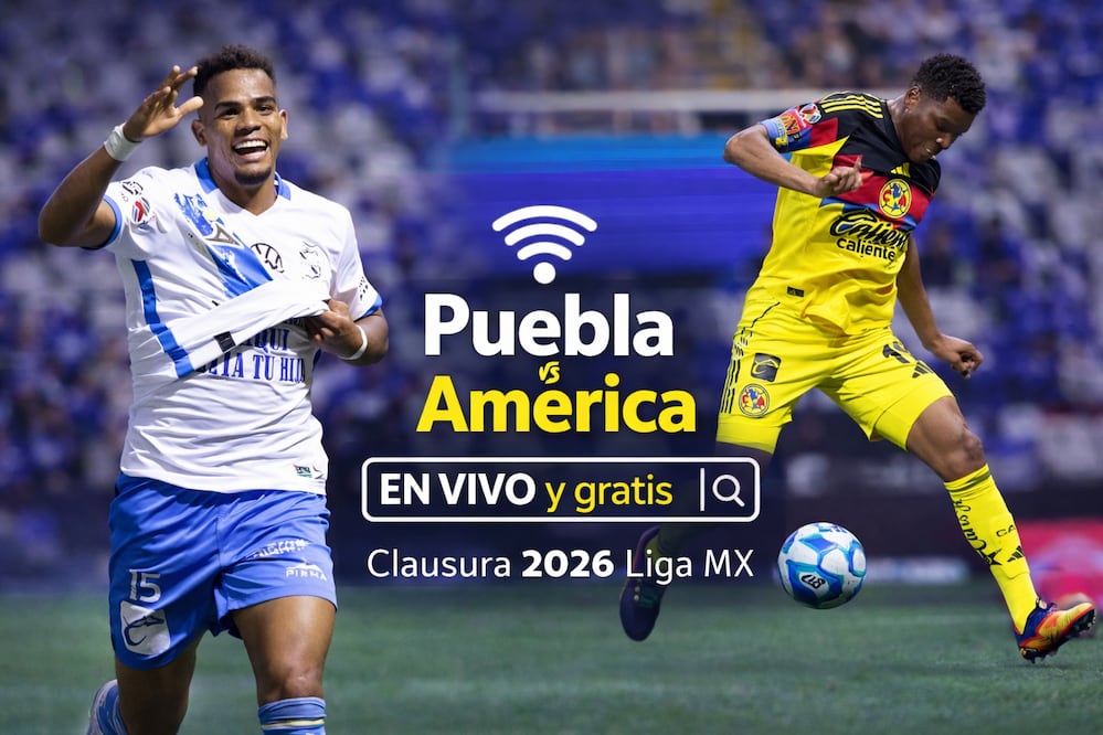 Puebla vs América: donde ver EN VIVO y gratis el Torneo Clausura 2026 de la Liga Mx. Foto: EFE / IA