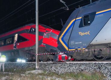 17 heridos deja choque entre dos trenes en el noreste de Italia