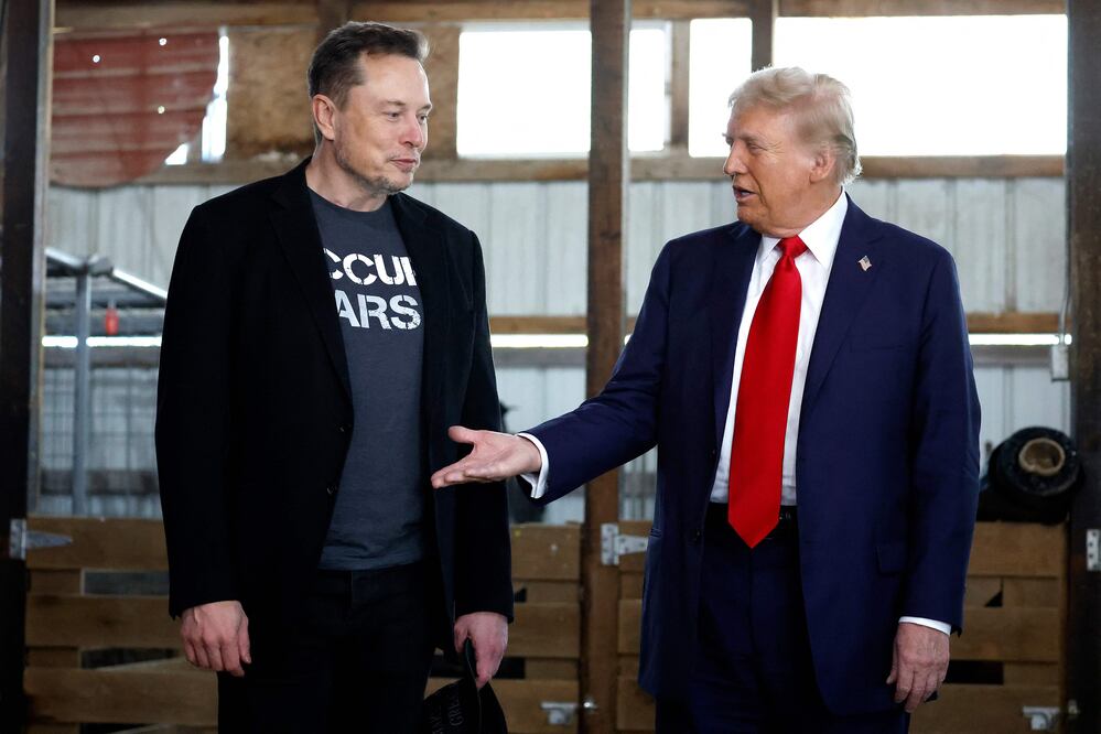 Elon Musk invita a Donald Trump a presenciar prueba de vuelo del megacohete Starship. Foto: AFP