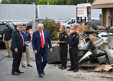 Trump: Terrorismo doméstico, las protestas contra la policía en Kenosha