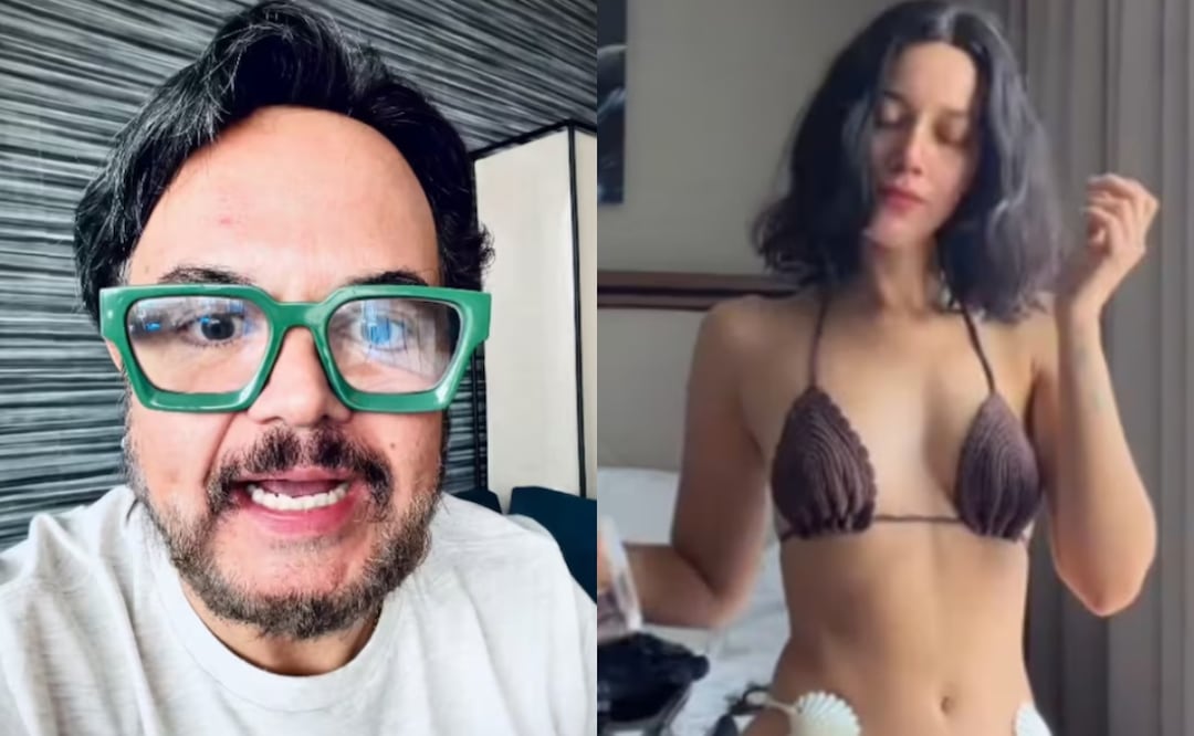 La atrevida FOTO de la exviolinista de Nodal que arrancó aplausos de Aleks Syntek. Foto: Tomada de Instagram @syntekoficial / TikTok @esmeralda.canape