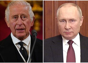 Putin felicita a Carlos III por su proclamación como rey del Reino Unido