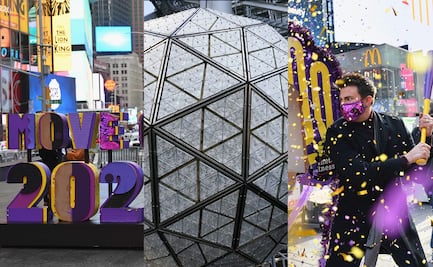 Así es la bola de Times Square, la luz al final del 2020