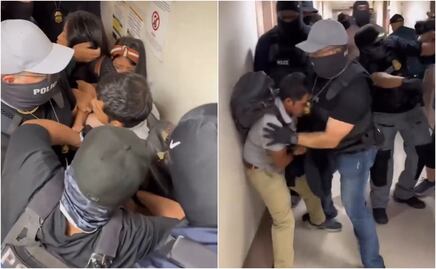 Desgarrador momento vive una niña al presenciar la detención de su familia por agentes del ICE