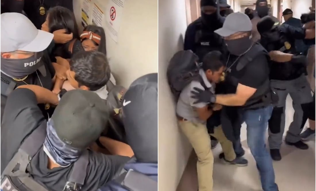 Desgarrador momento vive una niña al presenciar la detención de su familia por agentes del ICE. Foto: Captura de pantalla / TikToK