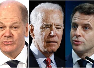 Ucrania. Alemania, Francia y EU acuerdan “respuesta” a reconocimiento ruso de separatistas