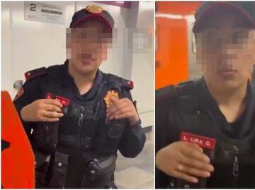 Polémica en Metro CDMX. Policía niega a persona trans el acceso a vagón rosa : "Tú no eres mujer". VIDEO