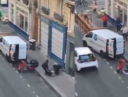 Captan brutal intento de secuestro en París de hija de magnate de criptomonedas; vecinos enfrentan a secuestradores. VIDEO