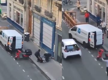 Captan brutal intento de secuestro en París de hija de magnate de criptomonedas; vecinos enfrentan a secuestradores. VIDEO