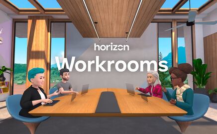 Facebook presenta plataforma para reuniones en realidad virtual