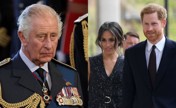 ¡Crece la tensión en la familia real! Rey Carlos estaría devastado porque Harry y Meghan no le dejan ver a Archie y Lilibet