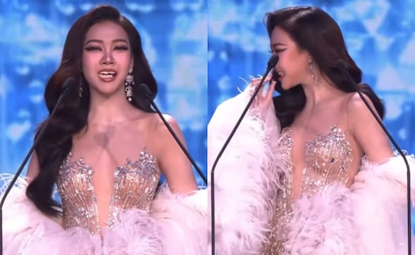 VIDEO: concursante de Miss Grand Thailand pierde la dentadura en pleno escenario y se vuelve viral