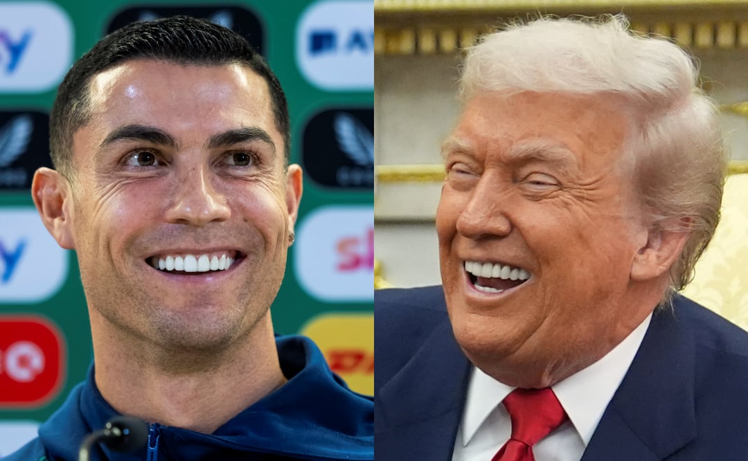 Cristiano Ronaldo se reunirá con Donald Trump en la Casa Blanca durante visita del príncipe saudí. Foto: EFE/AP