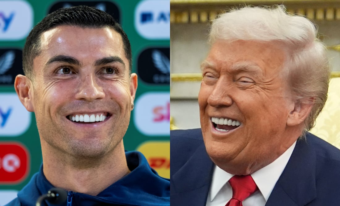 Cristiano Ronaldo se reunirá con Donald Trump en la Casa Blanca durante visita del príncipe saudí. Foto: EFE/AP