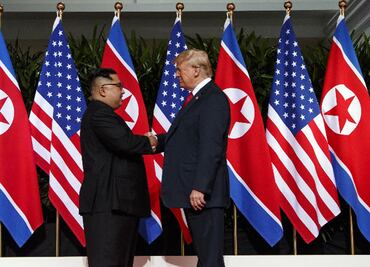 Trump se llevó de la Casa Blanca cartas de Kim Jong-un de forma indebida
