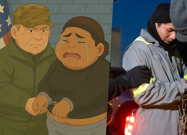 Casa Blanca levanta indignación por burlarse de migrantes arrestados; hace meme de IA al estilo Ghibli