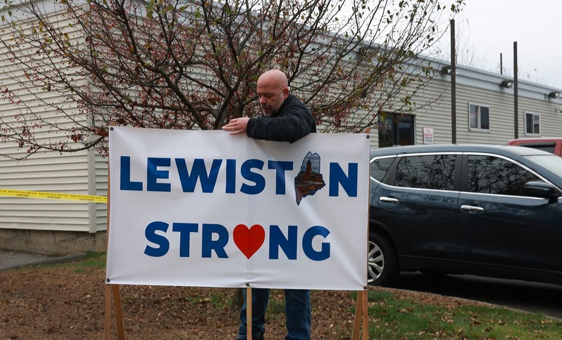 Maine despide a sus víctimas de tiroteo después de que la policía encontrara el cadáver del perpetrador. Foto: AFP