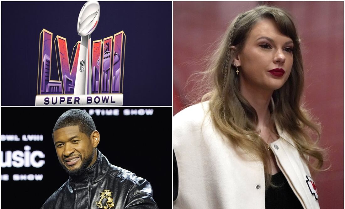 Los Chiefs de Mahomes y Kelce chocarán en el Super Bowl contra los 49ers de Purdy con Taylor Swift y Usher. Foto: AP/AFP
