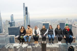Ahora puedes tomarte una foto como los trabajadores de Rockefeller Center en Nueva York