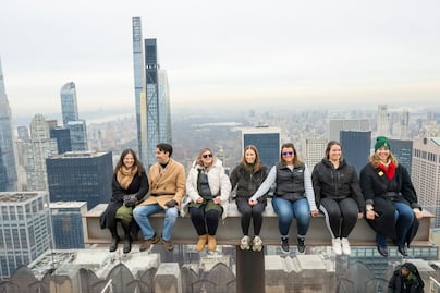 Ahora puedes tomarte una foto como los trabajadores de Rockefeller Center en Nueva York