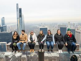Ahora puedes tomarte una foto como los trabajadores de Rockefeller Center en Nueva York