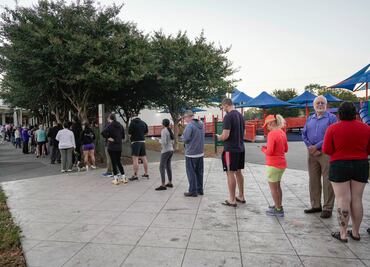 Elecciones en EU: Récord de votación anticipada en Texas y Florida, más de 14 millones  ya han votado