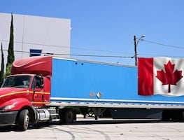 ¿Cuánto ganan los choferes de camiones de carga en Canadá?