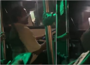 Chofer “poseído” sorprende a pasajeros por movimientos al conducir: "Tomó la ruta astral", aseguran