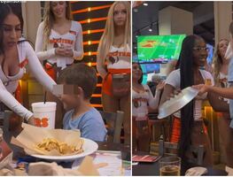 ‘Tunden’ a padres en TikTok por festejar cumpleaños de niño en Hooters