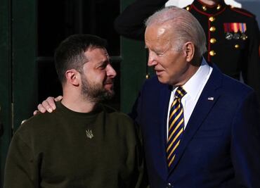 Biden invita a Zelenski a la Casa Blanca a pesar de que el apoyo para Ucrania está bloqueado