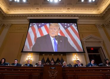 Comité del 6 de enero dice desmantelar "la gran mentira" de Donald Trump