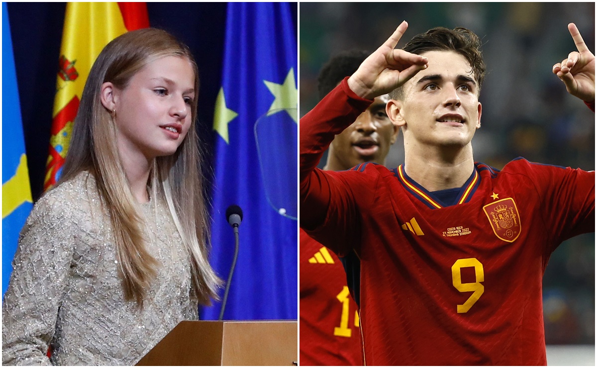 ¿Quién es Pablo Gavi, el joven jugador de España que conquistó a la princesa Leonor?
