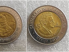 Moneda conmemorativa de Ricardo Flores Magón por la Revolución vale hasta $122,000 pesos